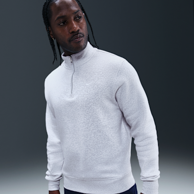Nike Sportswear Club Men's 1/2-Zip Fleece Top. Nike.com